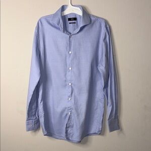 Hugo Boss Blue Dress Shirt Classic Fit